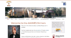 Desktop Screenshot of aahmes.org