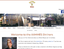 Tablet Screenshot of aahmes.org